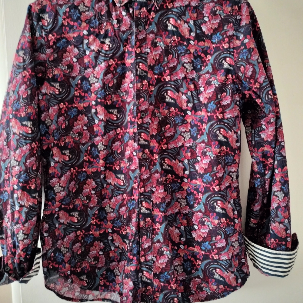 Cactus Man Paisley Floral Shirt